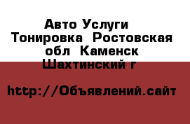 Авто Услуги - Тонировка. Ростовская обл.,Каменск-Шахтинский г.